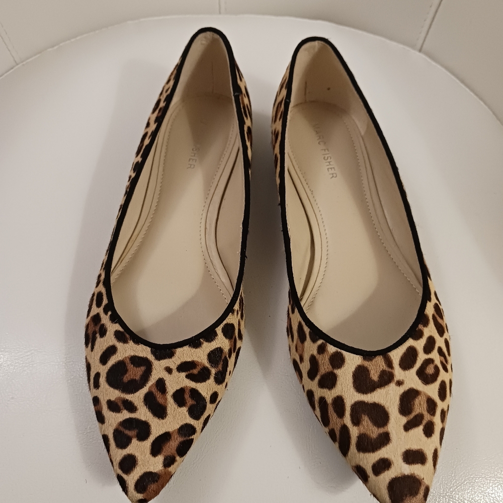 Marc Fisher Animal Print Women's Flats.